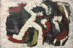 Form-aus-dem-Hintergrund-Oel-auf-Platte-45x60-1958
