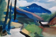 10-Bergbach-Tempera-75x50-1965-verkauft in St.Sei_