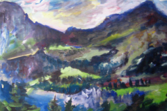 17-Berglandschaft-Tempera-37x48-1954