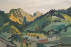 19-Berglandschaft-Tempera-50x65-1963