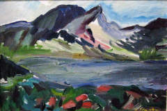 21-Bergsee-Oel-auf-Leinwand-55x75-1967