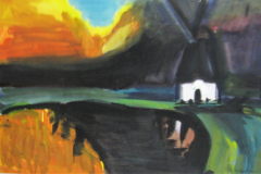 48-Muehle-nach-Noldemotiv-Tempera-50x75-ca-1960