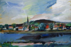 52-Rottach-Egern-Tegernsee-Tempera-50x75-1963