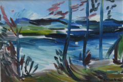 59-Walchsee-Oel-auf-Leinwand-60x85-1970-verkauft in Oed-