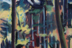 62-Waldweg-Tempera-58x40-1958-(Glas)