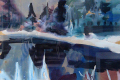 65-Winterlandschaft-am-Eibsee-Tempera-75x50-1966