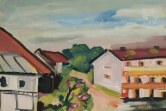 Gstaad-am-Chiemsee-Tempera-50x75-1960