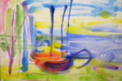 Schiffe-auf-Liegewiese-Aquarell-46x59-1969