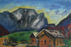 Bergbild-Gardano-Tempera-51x78-1954
