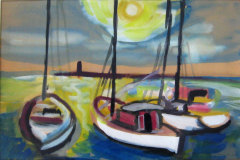 Boote-am-Abend-Tempera-50x75-1967