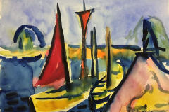 Boote-am-Steg-II-Aquarell-44x58-1956