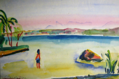 Gardasee-Aquarell-43x56-1955