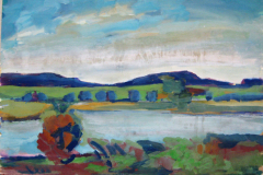 Am-Obinger-See-Tempera-52x70-1955