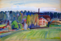 Oed-bei-Kienberg-Tempera-50x75-1962