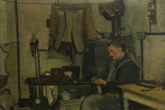 Mamma-in-der-Kueche-in-Turn-Oel-auf-Platte-34x43-1932