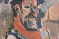 Selbstportrait-Oel-auf-Leinwand-63x48-1968