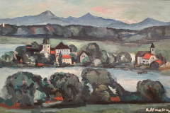 Seeon-Landschaft-Oel-auf-Platte-75x115-1959