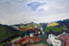 Spanien-Bei-Blanes-Tempera-35x47-1958