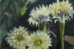 Kakteen-weisse-Blueten-Tempera-60x43-1952