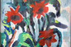 Kakteenblueten-rot-Tempera-85x63-1957