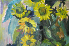 Sonnenblumen-Oel-auf-Leinwand-100x80-1973