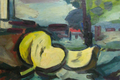 Landschaft-mit-Kuerbis-Oel-auf-Leinwand-70x90-1969