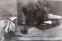 Stillleben-mit-Pfeife-Oel-auf-Leinwand-1945