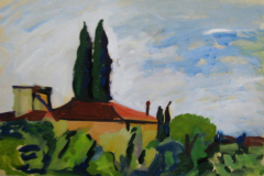 Bei-Florenz-Tempera-50x75-1965