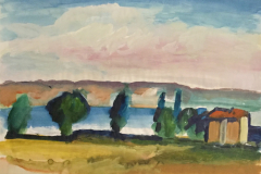 Lago-di-Trasimeno-Umbrien-Tempera-45x62-1965