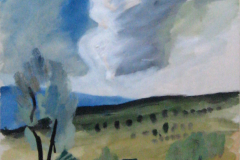 Toskanische-Landschaft-bei-Ruffino-Tempera-48x36-1953